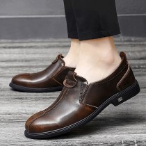 Big size 38-48 mens dress italian leather shoes luxury brand mens loafers genuine leather formal loafers moccasins men