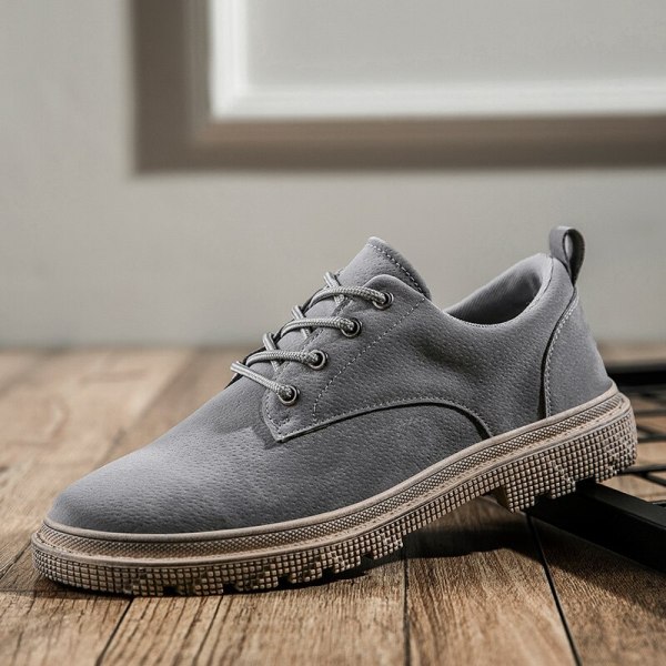 Brand Leather Men's Casual Shoes Spring Summer 2021 New Arrival Breathable Soft Mens Comfy Walking Office Flats for Men Shoes