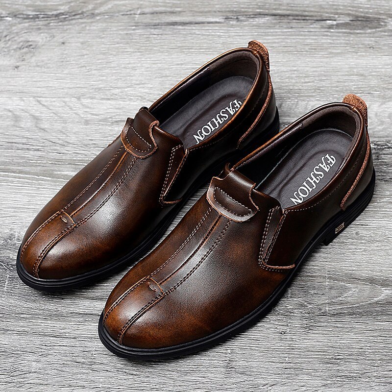 Big size 38-48 mens dress italian leather shoes luxury brand mens ...