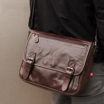 N73 New Arrivals crossbody bags for men genuine leather men messgenger bags shoulder bags leather luxury designer bag 13 inch