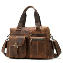 N53 Bag Genuine Leather Men's Briefcase Messenger Bag Men's Leather Laptop Bag For men Office Bags For Men Briefcase Handbags