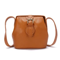 N32 MAHEU Genuine Leather Women Messenger Bag Shoulder bag for girls Fashion Crossbody Bag Lady Phone Bag Mini Bag Anti Theft Safe
