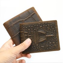N24 Newsbirds Top Qaulity Genuine Leather Cash Dollar Clamp Money Clip Wallet Black Brown Men Slim Purse With Metal Clip