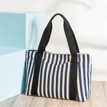 N10 Nesitu New High Quality Summer A4 Strape Canvas Women Shoulder Bags Shopping Bag Lady Handbags Totes M373