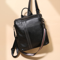 N31 Nesitu High Quality Fashion Black Genuine Leather Women's Backpacks For Girl Female Shoulder Bag New M916