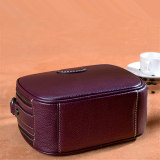 Highend New Fashion Purple 100% Genuine Leather Small Women Messenger Bags For Girl Handbag Female Shoulder Bag M10105