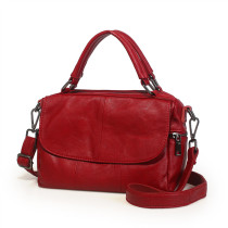 N27 Nesitu High Quality Promotion Red Black Grey Brown Soft Genuine Leather Small Women's Handbag Tote Shoulder Messenger Bags M8916