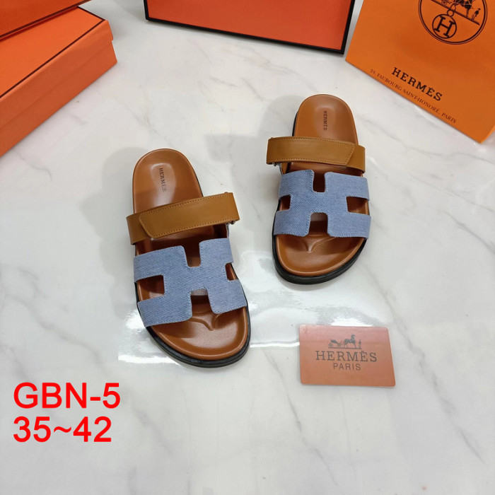 Summer men's and women's flat slippers