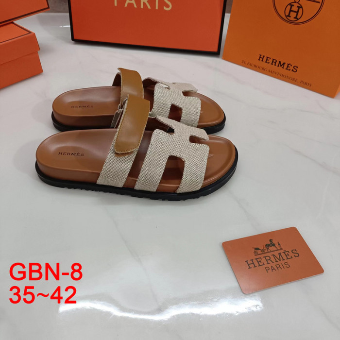 Summer men's and women's flat slippers