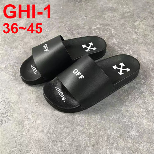 Summer  Men's and women's flat slippers