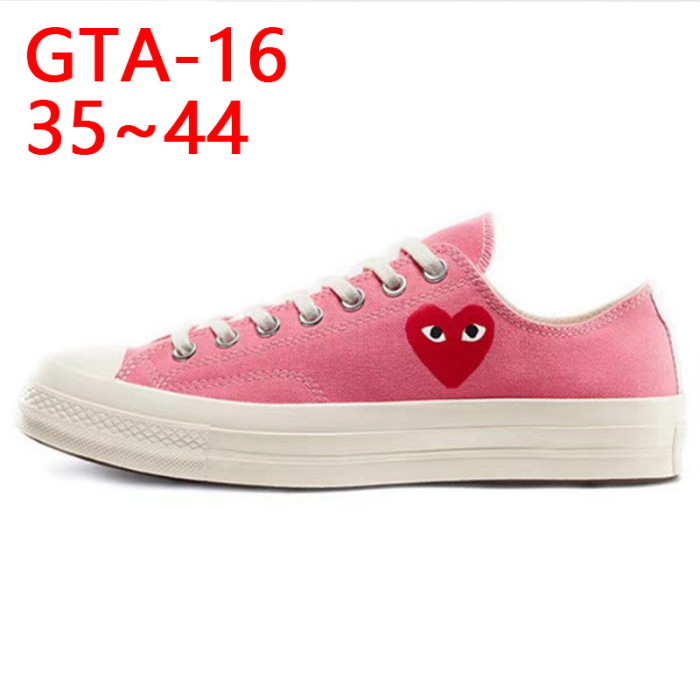 Men's and women's canvas shoes