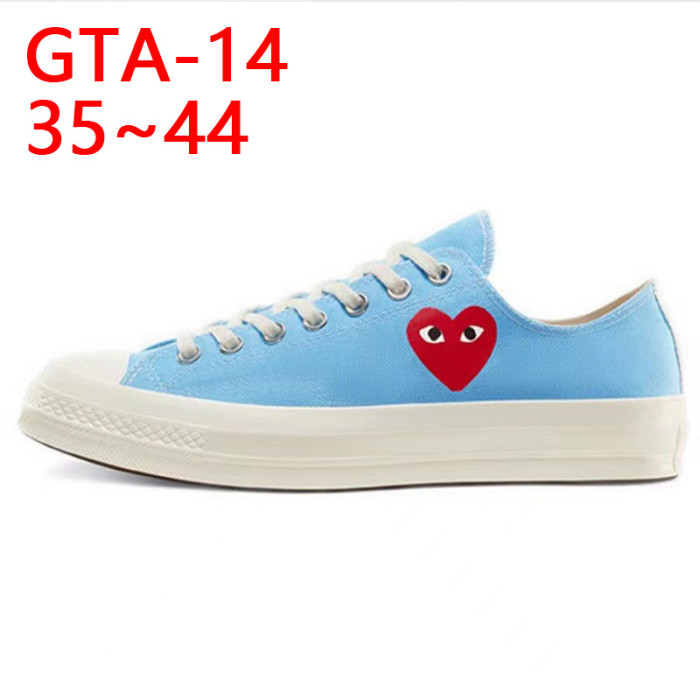 Men's and women's canvas shoes