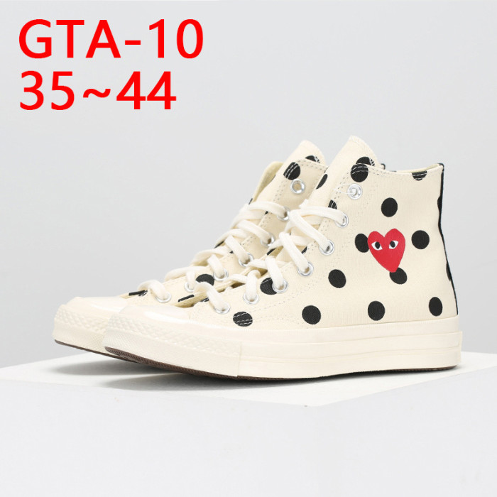 Men's and women's canvas shoes