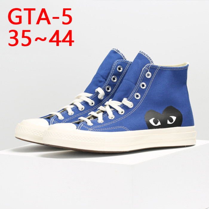 Men's and women's canvas shoes