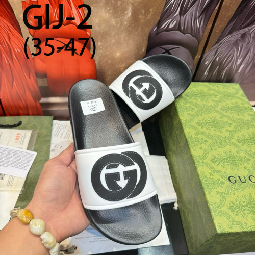 Summer men's and women's flat slippers