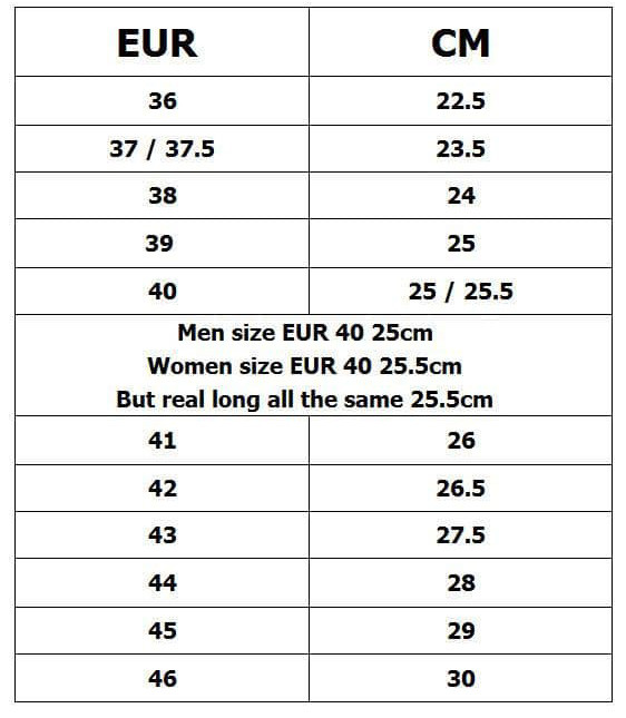 Men's and women's sports shoes
