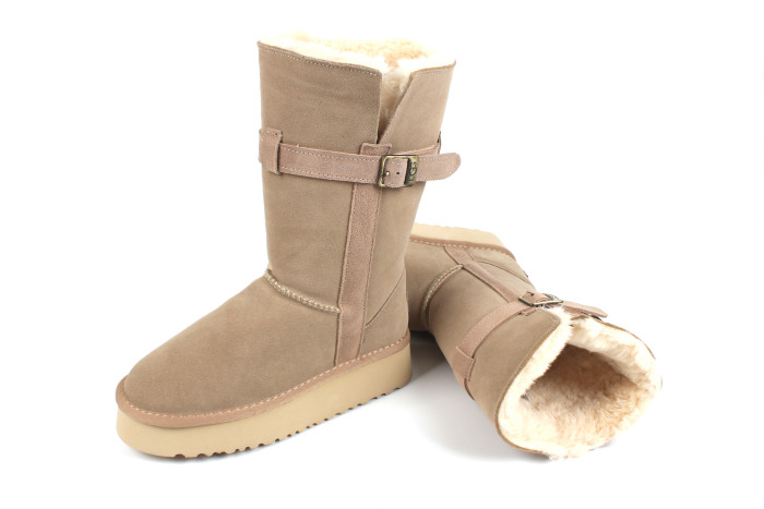 Men's and women's winter hairy boots