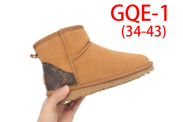 Men's and women's winter fur boots