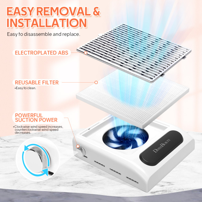 Q1 Nail Dust Collector