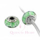 verde cristal murano de joyas de plata en venta