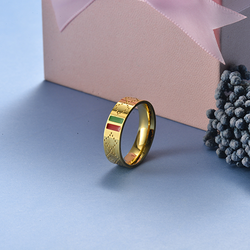 Anillos de Acero Inoxidable -SSRGG143-17021-G