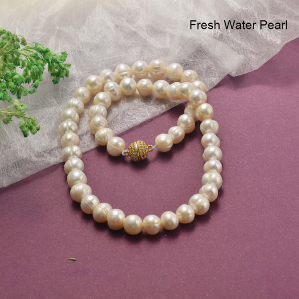 Collares de Perlas con Circones Brillante -BRNEG142-19851
