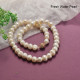 Collares de Perlas con Circones Brillante -BRNEG142-19850