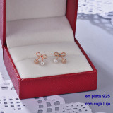 Aretes de Plata 925 con Circones para Mujer -PLEGG190-22435