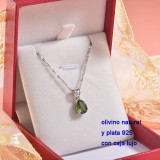 Collar de Plata con piedra preciosa natural-PLNEG196-22789