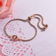 Pulsera de Laton con Hilo para Mujer -SSBTG142-23804