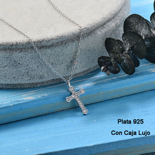 Collares de Plata 925 Puro para Mujer -PLNEG190-24241