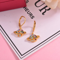 Aretes de Laton para mujer -SSEGG142-23870