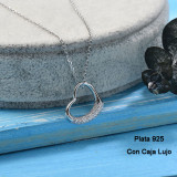 Collares de Plata 925 Puro para Mujer -PLNEG190-24251