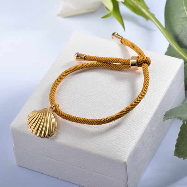 Pulsera de Acero Inoxidable con Hilo -SSBTG142-23717