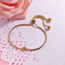 Pulsera de Laton con Hilo para Mujer -SSBTG142-23796