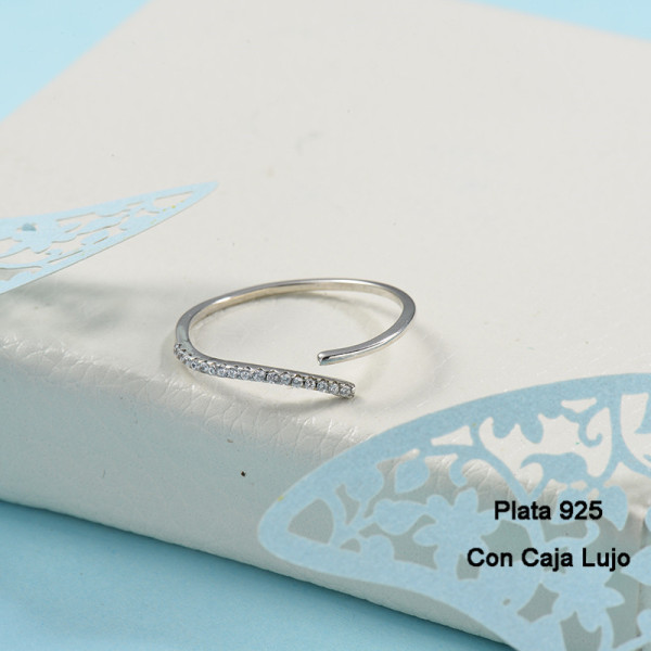 Anillos de Plata 925 Puro para Mujer -PLRGG190-24259