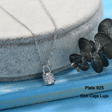 Collares de Plata 925 Puro para Mujer -PLNEG190-24245