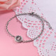 Pulsera de Laton con Hilo para Mujer -SSBTG142-23801