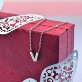 Collares de Inicial Letra en Acero Inoxidable -SSNEG143-24663