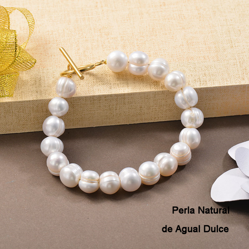 Pulsera de Perla Agua Dulce -SSBTG142-24787