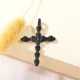 Dije de Negro en Acero Inoxidable para Hombre-SSPTG146-25171