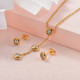 Conjunto con Pulsera en Acero Inoxidable para Mujer -SSCSG126-25338