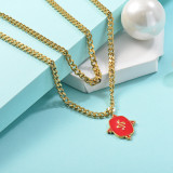 Collares de Acero Inoxidable para Mujer -SSNEG142-25459