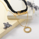Collares de Acero Inoxidable para Mujer -SSNEG142-25482