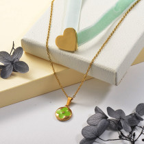 Collares de Acero Inoxidable para Mujer -SSNEG142-25501