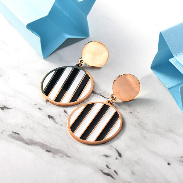 Aretes de Acero Inoxidable -SSEGG175-26142