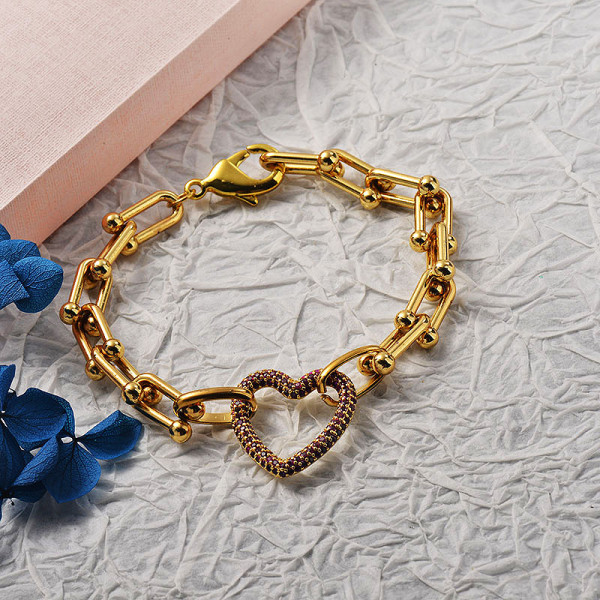 Pulseras de laton para Mujer -BRBTG142-26551
