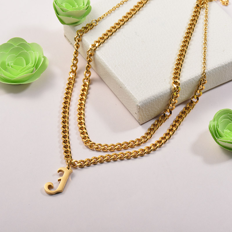 Collares de Acero Inoxidable para Mujer -SSNEG142-26676