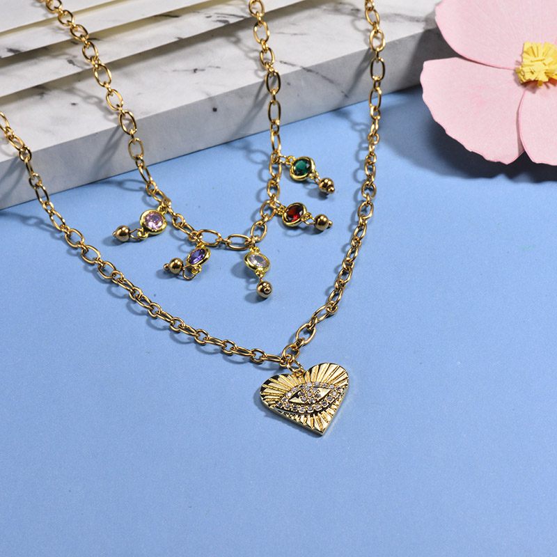 Collares de Acero Inoxidable para Mujer -BRNEG142-26654