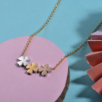Collares de Acero Inoxidable para Mujer -SSNEG143-26883